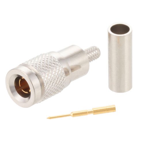 1.0/2.3 Plug Connector Crimp/Solder Attachment for RG188-DS, RG316-DS Fairview Microwave FMCN1823