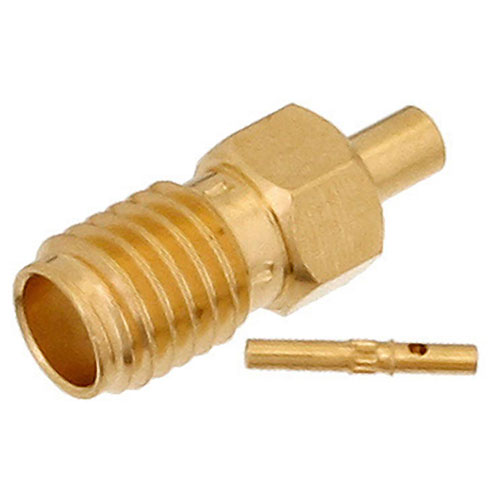 SSMA Female Connector Solder Attachment for FM-SR047CU, FM-SR047ALTN, FM-SR047TB Fairview Microwave FMCN1866