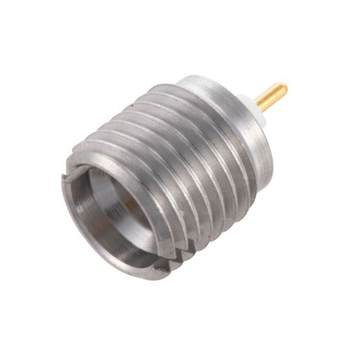 SMP Male Full Detent Connector Pin Terminal Solder Attachment Thread-In .065 inch Pin Length Fairview Microwave FMCN4395