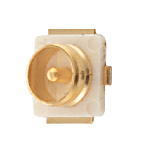 RF PCB Connector, UMCX Jack Connector Solder Attachment Surface Mount PCB Fairview Microwave FMCN44228