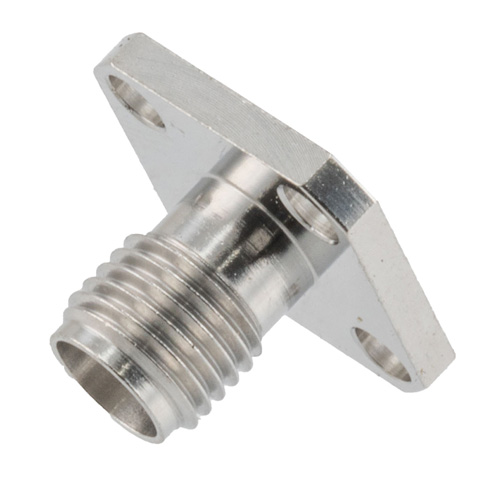 2.92mm Female (Jack) 4 hole 0.5 inches SQ with Round Contact 40GHz VSWR1.2, 0.012 inches Diameter Pin and 0.059 inches Pin Length Fairview Microwave FMCN45928