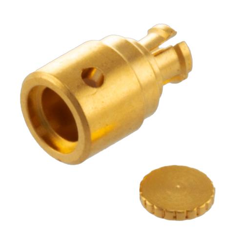 RA Mini SMP Female Connector Solder Attachment for FM-SR034CU-ST, .034 Semi-Rigid Cable Fairview Microwave FMCN51270