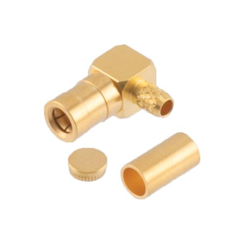 RA SSMB Plug Connector Crimp/Solder Attachment for RG174, RG179, RG316, RG188, .100 inch, LMR-100 Cable Fairview Microwave FMCN5250