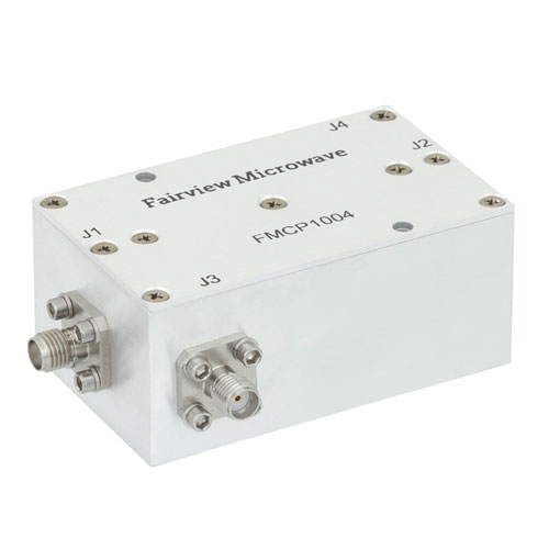 Precision SMA Dual Directional Coupler 50 dB 1,000 MHz Rated to 200 Watts Fairview Microwave FMCP1004