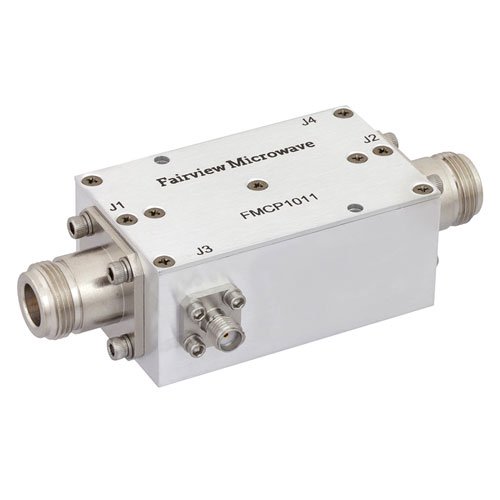 N Dual Directional Coupler 40 dB 2.5 GHz Rated to 200 Watts Fairview Microwave FMCP1011