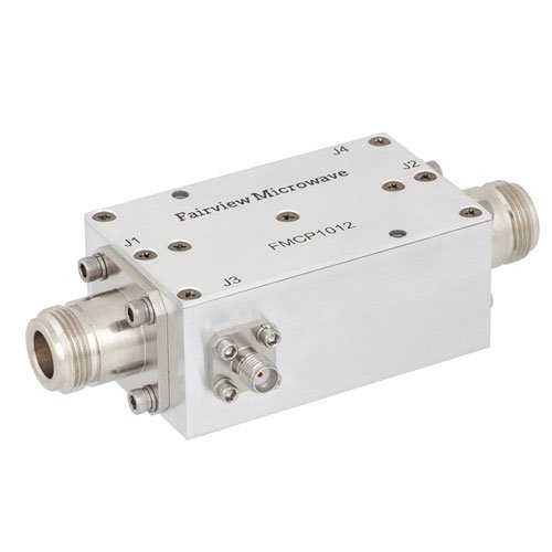 N Dual Directional Coupler 40 dB 2.5 GHz Rated to 500 Watts Fairview Microwave FMCP1012