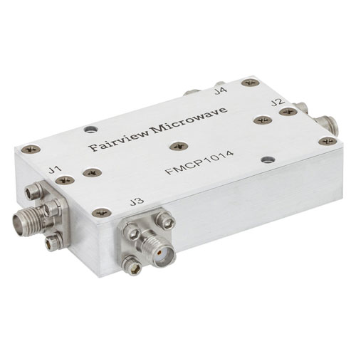 SMA Dual Directional Coupler 40 dB 2.5 GHz Rated to 200 Watts Fairview Microwave FMCP1014