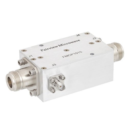 N Dual Directional Coupler 40 dB 2.5 GHz Rated to 500 Watts Fairview Microwave FMCP1015