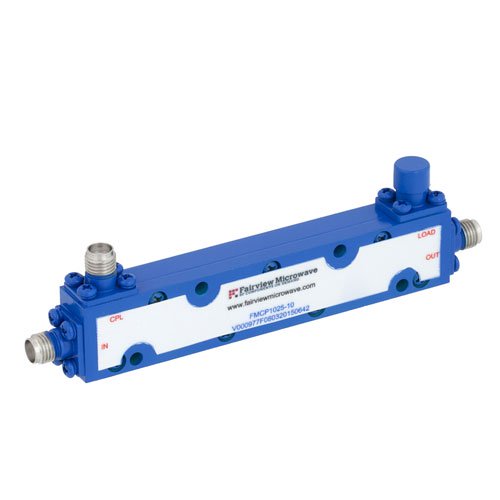 SMA Directional Coupler 10 dB Coupled Port From 800 MHz to 2.5 GHz Rated To 50 Watts Fairview Microwave FMCP1025-10