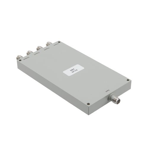 4 Way SMA Power Divider From 0.5 GHz to 6 GHz Rated at 30 Watts Fairview Microwave FMDV1140