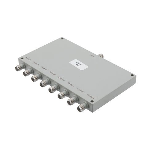 8 Way Power Divider SMA Connectors From 2 GHz to 4 GHz Rated at 30 Watts Fairview Microwave FMDV1184