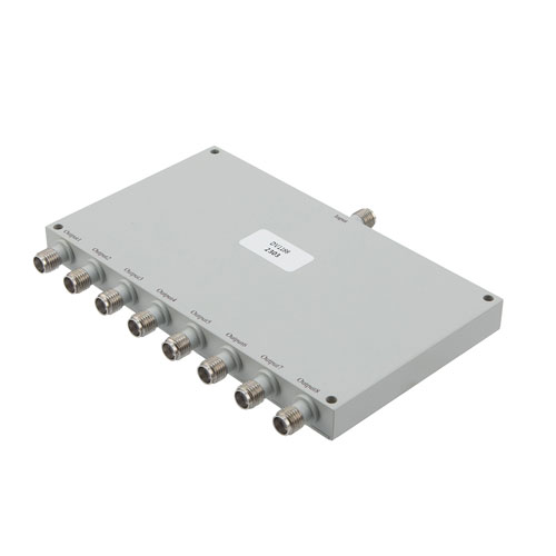 8 Way Power Divider SMA Connectors From 4 GHz to 8 GHz Rated at 30 Watts Fairview Microwave FMDV1188