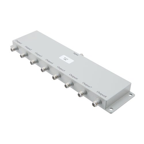 8 way Power Divider SMA Connectors from 5 MHz to 500 MHz Rated at 10 Watts Fairview Microwave FMDV1213