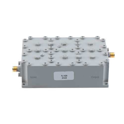 Bandpass Cavity Filter Operating from 2.01 GHz to 2.025 GHz with a 25 MHz Passband Bandwidth with SMA Female Connectors Fairview Microwave FMFL1028