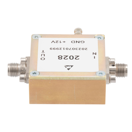 2x Active Frequency Multiplier, 23 to 33 GHz Output Frequency, 12 dB Conversion Gain, 50 Ohm, SMA, Female Fairview Microwave FMFX2028