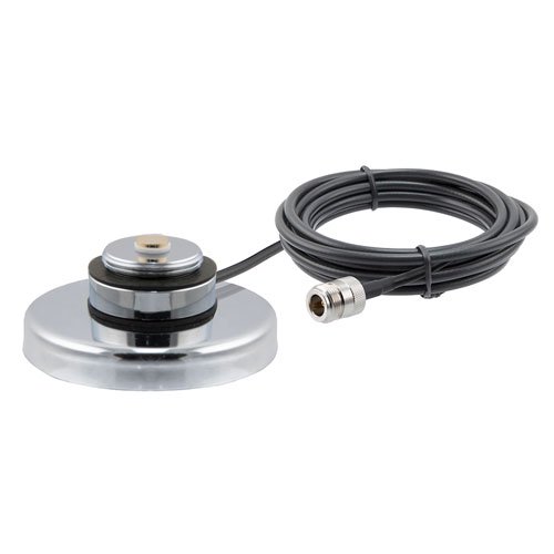 Magnetic NMO Mount with 10 Ft. LMR195 Equivalent Cable and N-Female Connector Fairview Microwave FMMA1-NFA10