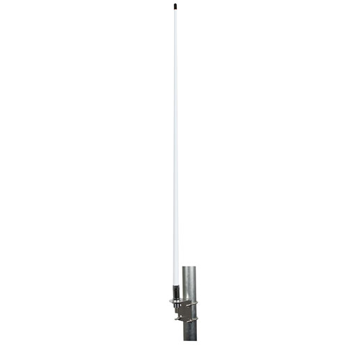 156 to 163 MHz, Omni Marine Antenna, 3.5 dBi, UHF Female (SO239) Connector, White, Fiberglass Radome, Vertical Polarization Fairview Microwave FMMAROM1001