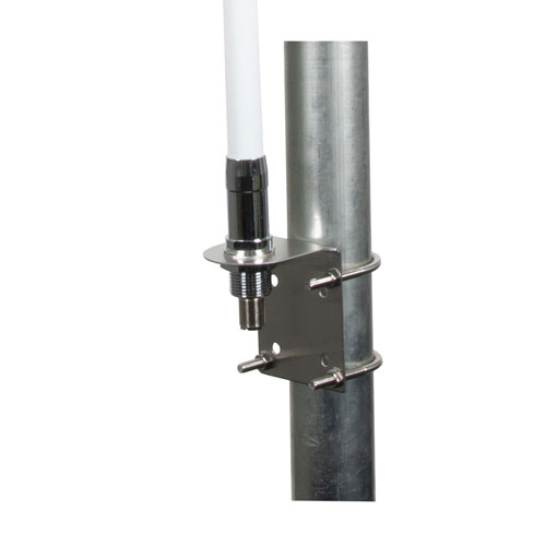 156 to 163 MHz, Omni Marine Antenna, 3.5 dBi, UHF Female (SO239) Connector, White, Fiberglass Radome, Vertical Polarization Fairview Microwave FMMAROM1001