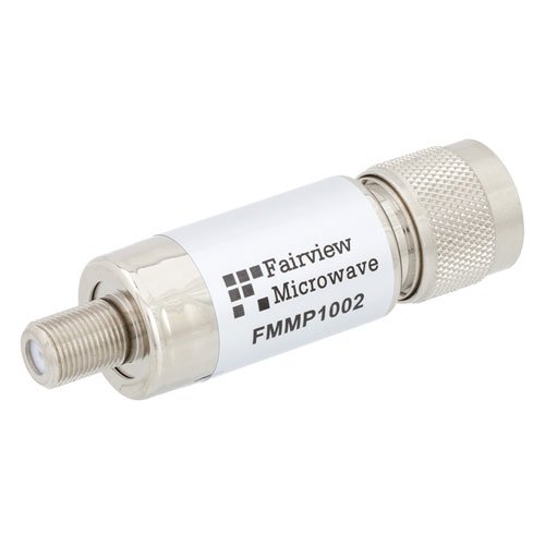 Matching Pad 50 Ohm N Male to 75 Ohm F Female Operating from 0.009 to 3 GHz Fairview Microwave FMMP1002