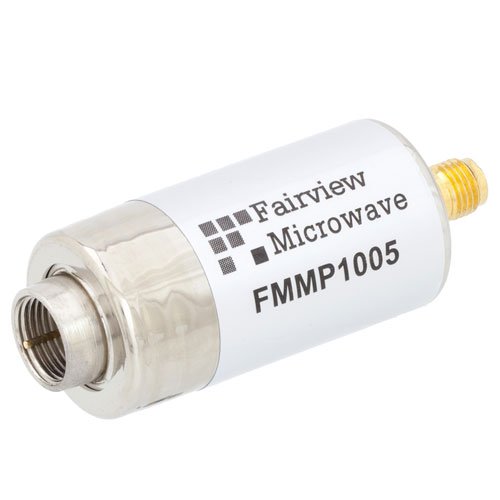 Matching Pad 50 Ohm SMA Female to 75 Ohm F Male Operating from 0.009 to 3 GHz Fairview Microwave FMMP1005