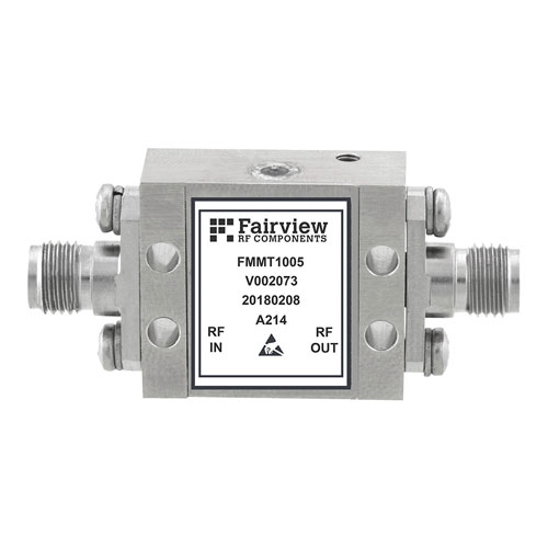 Detector with SMA Female to SMA Female and Video Out Operating from 100 MHz to 18 GHz Fairview Microwave FMMT1005