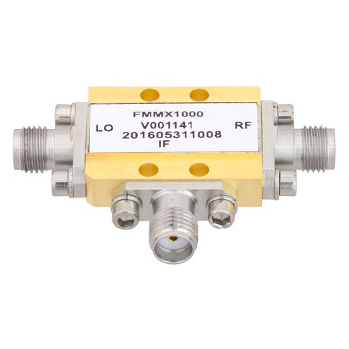 Field Replaceable 2.92mm Mixer From 16 GHz to 32 GHz With an IF Range From DC to 8 GHz And LO Power of +13 dBm Fairview Microwave FMMX1000