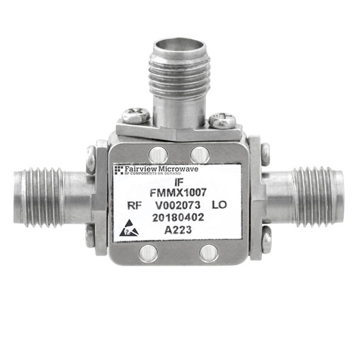 Field Replaceable SMA Mixer from 6 GHz to 18 GHz with an IF Range from DC to 3 GHz and LO Power of +6 dBm Fairview Microwave FMMX1007