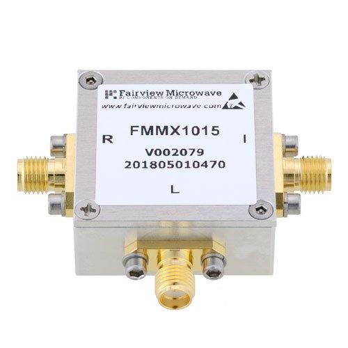 SMA Mixer from 10 MHz to 1 GHz with an IF Range from DC to 800 MHz and LO Power of +4 dBm Fairview Microwave FMMX1015