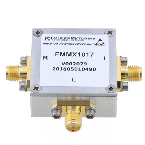 SMA Mixer from 10 MHz to 1.2 GHz with an IF Range from DC to 1.2 GHz and LO Power of +13 dBm Fairview Microwave FMMX1017