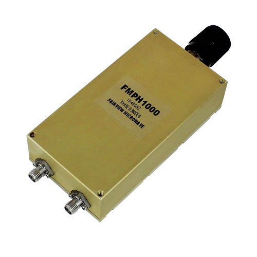 2.92mm Variable Phase Shifter with an Adjustable Phase Range of 0 to 360 Degrees and from 18 GHz to 40 GHz Fairview Microwave FMPH1000