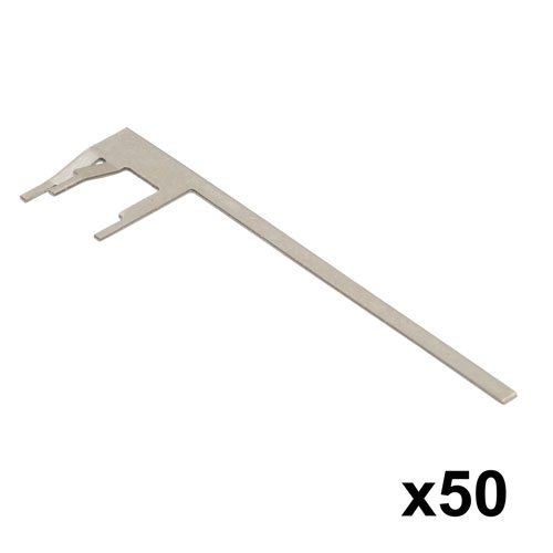 2400-2500 MHz, 2 dBi, Stamped Metal AP/Router Embedded Antenna-50 Pack Fairview Microwave FMSMA1000-50PK