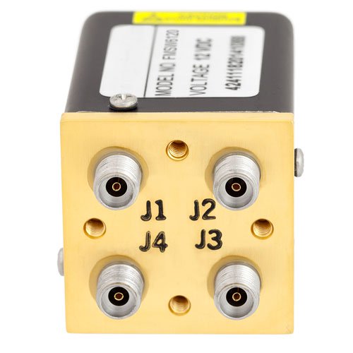 Transfer Failsafe DC to 40 GHz Electro-Mechanical Relay Switch, Indicators, TTL, Diodes, 5W, 12V, 2.92mm Fairview Microwave FMSW6120