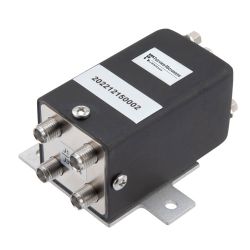 Transfer, IP64 Rated Electromechanical Relay Failsafe Switch, DC to 18 GHz, 90W, 24VDC, SMA Fairview Microwave FMSW6537