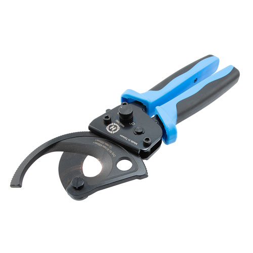 Ratchet Cable Cutter for Copper/Aluminum cable, 1-3/4 inch diameter max, Low-Force Fairview Microwave FMTL5218