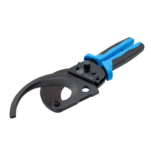 Ratchet Cable Cutter for Copper/Aluminum cable, 2-1/8 inch diameter max, Low-Force Fairview Microwave FMTL5219