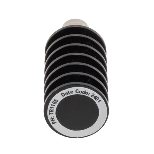 SMA Male (Plug) Termination (Load) 10 Watts to 26.5 GHz, Black Anodized Aluminum Body, 1.30:1 VSWR Fairview Microwave FMTR1165