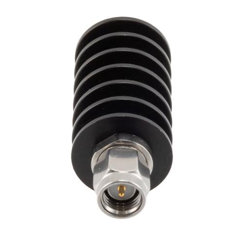 SMA Male (Plug) Termination (Load) 10 Watts to 26.5 GHz, Black Anodized Aluminum Body, 1.30:1 VSWR Fairview Microwave FMTR1165