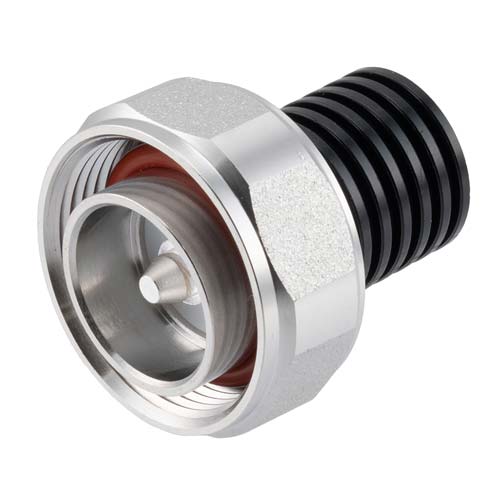 7/16 DIN Male (Plug) Termination (Load) 5 Watts, DC to 6 GHz, Black Anodized Aluminum Fairview Microwave FMTR1180