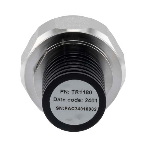 7/16 DIN Male (Plug) Termination (Load) 5 Watts, DC to 6 GHz, Black Anodized Aluminum Fairview Microwave FMTR1180