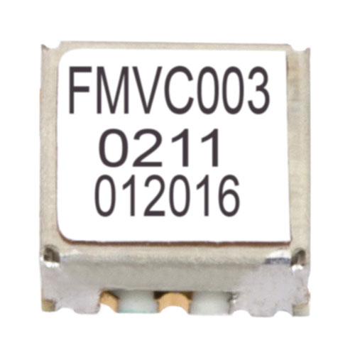 VCO (Voltage Controlled Oscillator) 0.175 inch SMT (Surface Mount), Frequency of 500 MHz to 1,000 MHz, Phase Noise -97 dBc/Hz Fairview Microwave FMVC003