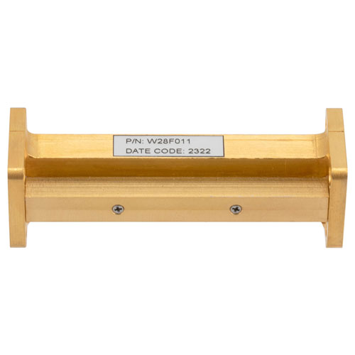 WR-28 Bandpass Waveguide Filter With a 35 GHz to 37 GHz Pass Band Fairview Microwave FMW28F011