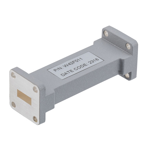 WR-42 Bandpass Waveguide Filter With a 17.7 GHz to 23.55 GHz Pass Band Fairview Microwave FMW42F011