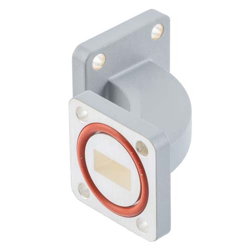 WR-51 Waveguide H-Bend Using UBR180 and PBR180 Flange with a 14.5 GHz to 22 GHz Frequency Range Fairview Microwave FMW51B004