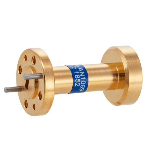 Wide Angle Scalar Feed Horn Waveguide Antenna, WR-15, 55 GHz to 65 GHz, UG-385/U Round Cover Flange, 10 dBi Nominal Gain Fairview Microwave FMWAN1069