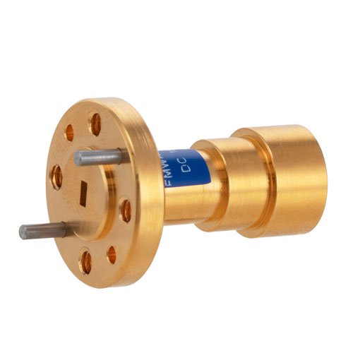 Wide Angle Scalar Feed Horn Waveguide Antenna, WR-10, 89 GHz to 99 GHz, UG-385/U-Mod Round Cover Flange, 10 dBi Nominal Gain Fairview Microwave FMWAN1073