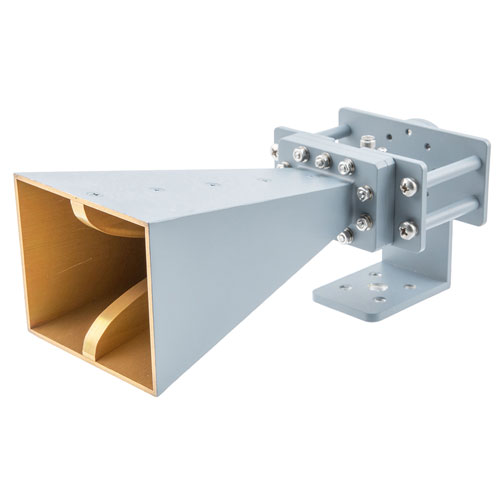 Broadband Gain Horn Antenna, 6 GHz to 18 GHz 15 dBi Gain, SMA Female Connector Fairview Microwave FMWAN1158