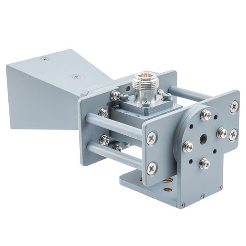 Broadband Gain Horn Antenna, 6 GHz to 18 GHz 10 dBi Gain, N Female Connector Fairview Microwave FMWAN1159