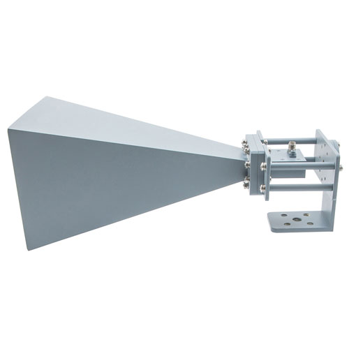 Broadband Gain Horn Antenna, 8 GHz to 18 GHz 20 dBi Gain, 2.92 Female Connector Fairview Microwave FMWAN1162