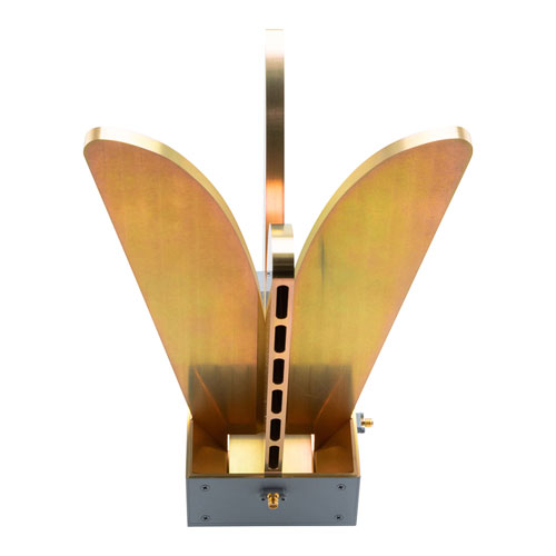 Broadband Horn Antenna, Dual Polarized 0.8 GHz to 3 GHz 7 dBi Gain, SMA Female Connector Fairview Microwave FMWAN1166