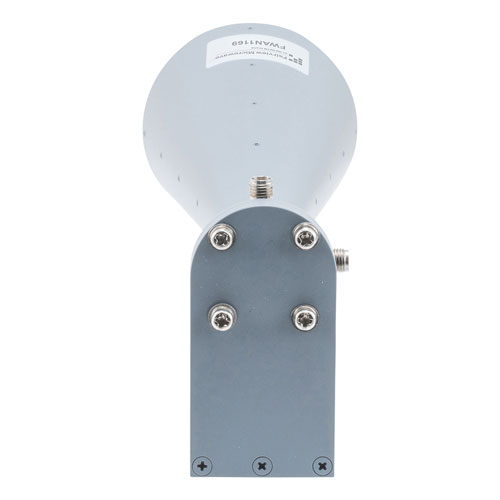 Broadband Horn Antenna, Dual Polarized 23 GHz to 43 GHz 20 dBi Gain, 2.92mm Female Connector Fairview Microwave FMWAN1169